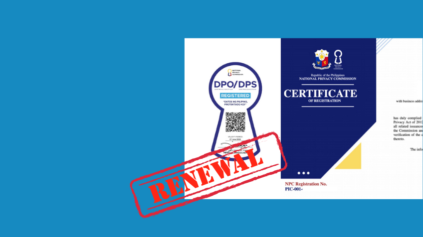 How to Renew Your Data Protection Officer (DPO) and Data Processing System (DPS) Registrations