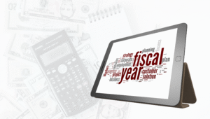 Financial reporting during a fiscal year change