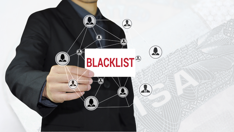 Foreign national consulting an immigration officer about a Blacklist Order in the Philippines.