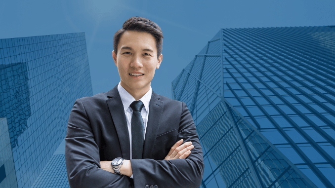 A startup businessman