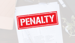 penalty for not complying with government agencies